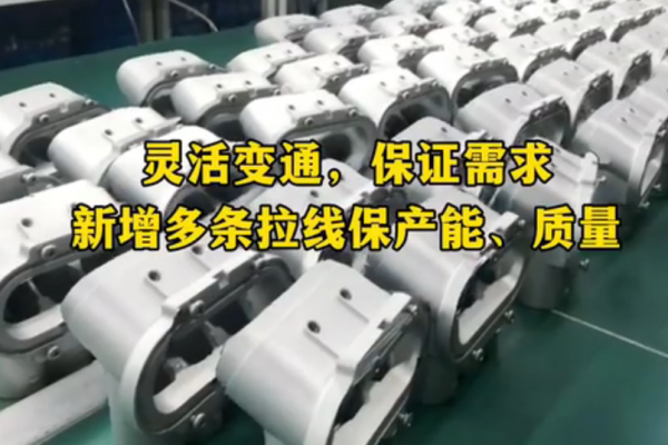 靈活變通，保證需求-新增多條拉線，保產能、保質量